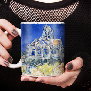 Van Gogh The Church in Auvers 11oz Ceramic Coffee Mug