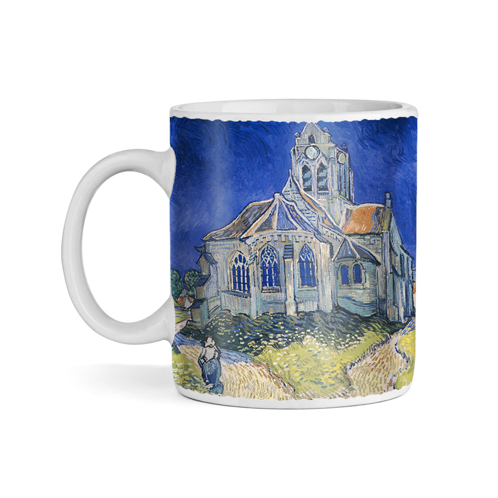 Van Gogh The Church in Auvers 11oz Ceramic Coffee Mug