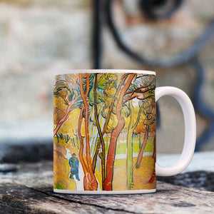 Van Gogh The Garden of Saint Pauls Hospital 11oz Ceramic Coffee Mug