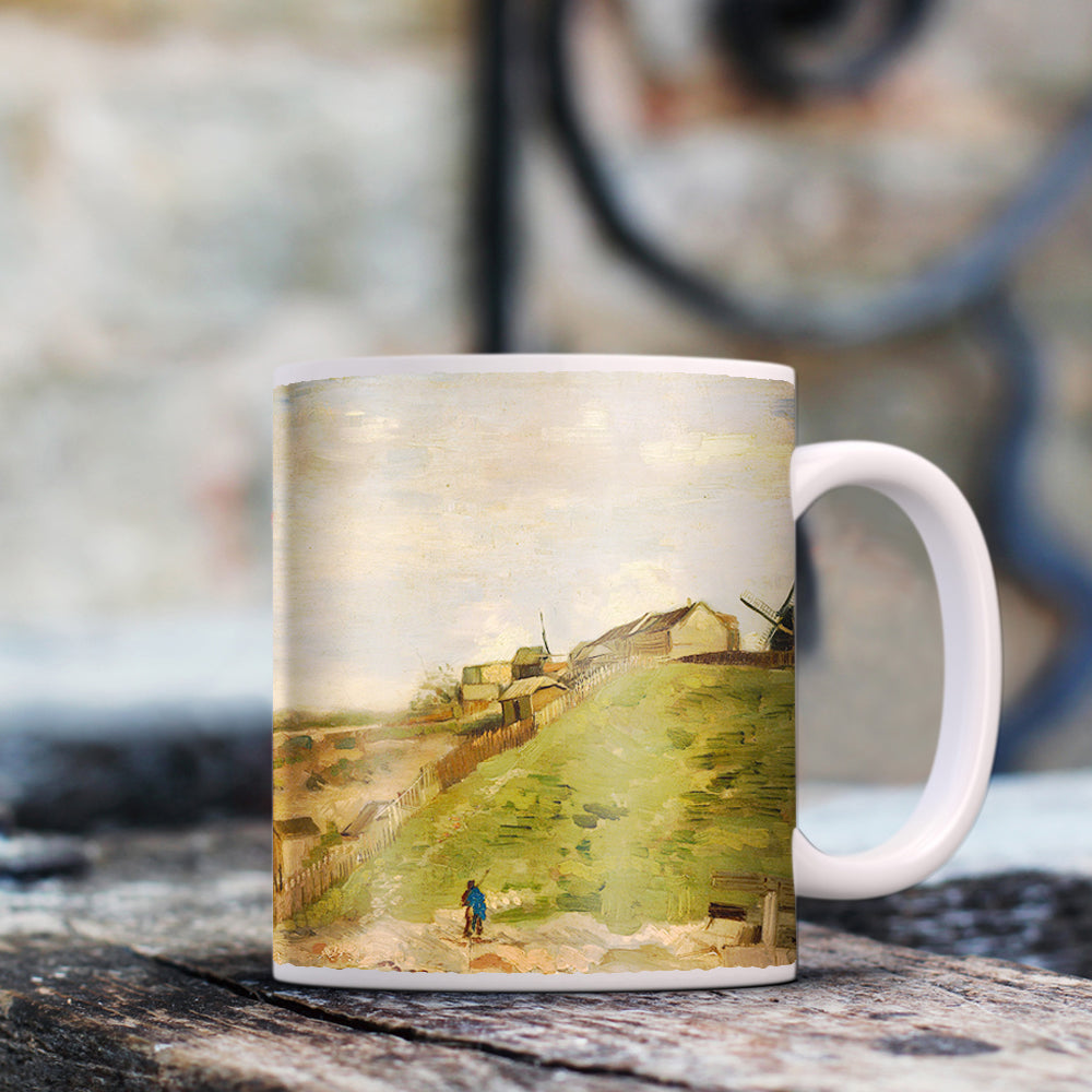 Van Gogh The Hill of Montmartre with Stone Quarry 11oz Ceramic Coffee Mug
