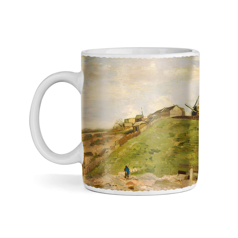 Van Gogh The Hill of Montmartre with Stone Quarry 11oz Ceramic Coffee Mug