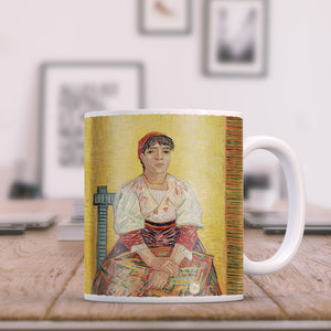 Van Gogh The Italian Woman 11oz Ceramic Coffee Mug