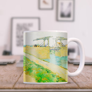 Van Gogh The Langlois Bridge 11oz Ceramic Coffee Mug