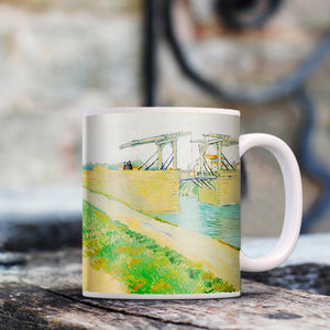 Van Gogh The Langlois Bridge 11oz Ceramic Coffee Mug