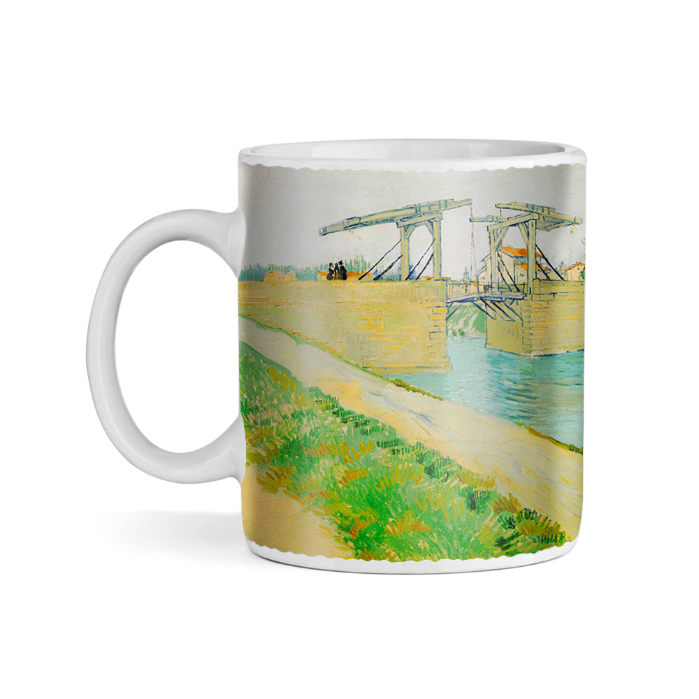 Van Gogh The Langlois Bridge 11oz Ceramic Coffee Mug