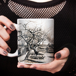 Van Gogh The Parsonage Garden at Nuenen in Winter 11oz Ceramic Coffee Mug