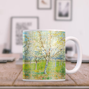 Van Gogh The Pink Orchard 11oz Ceramic Coffee Mug