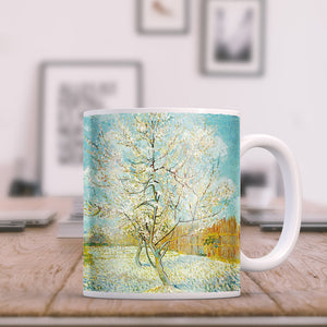 Van Gogh The Pink Peach Tree 11oz Ceramic Coffee Mug