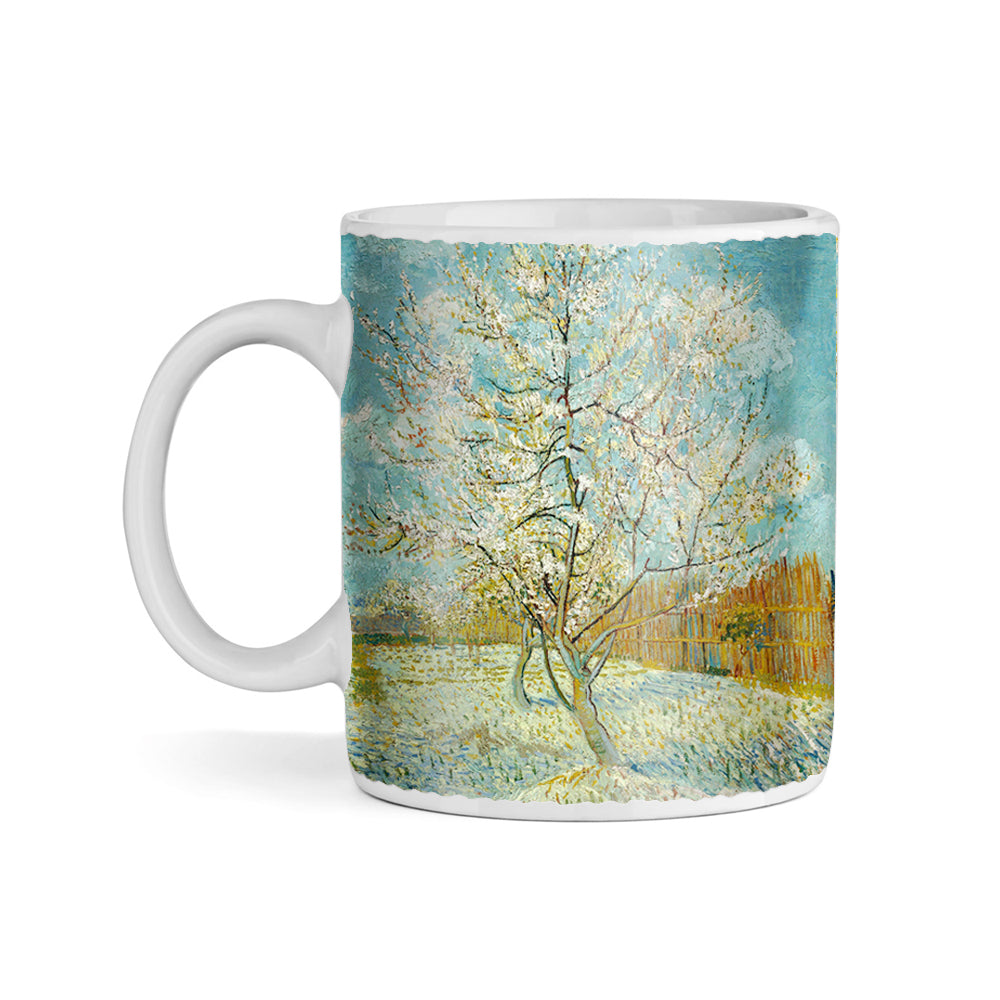 Van Gogh The Pink Peach Tree 11oz Ceramic Coffee Mug