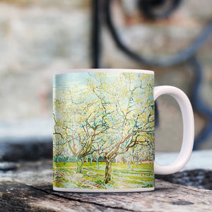 Van Gogh The White Orchard 11oz Ceramic Coffee Mug