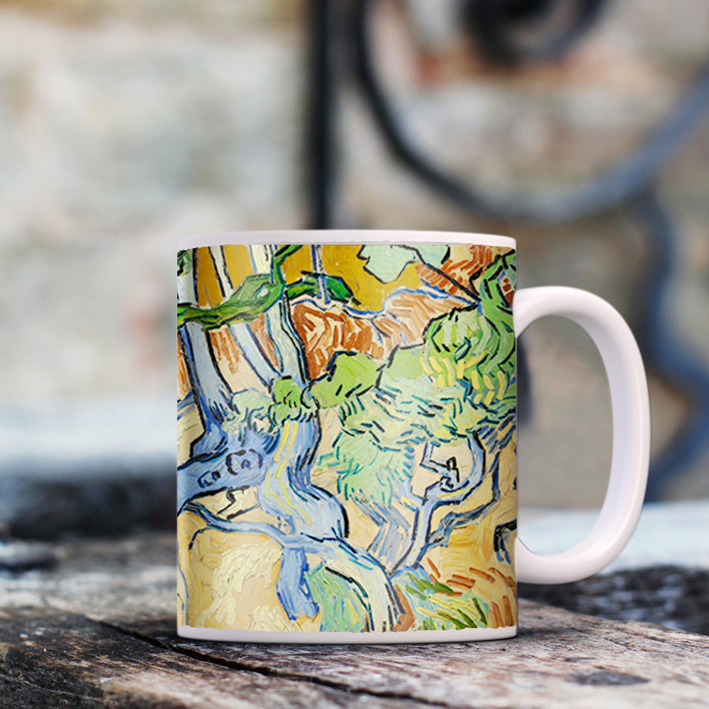 Van Gogh Tree Roots 11oz Ceramic Coffee Mug
