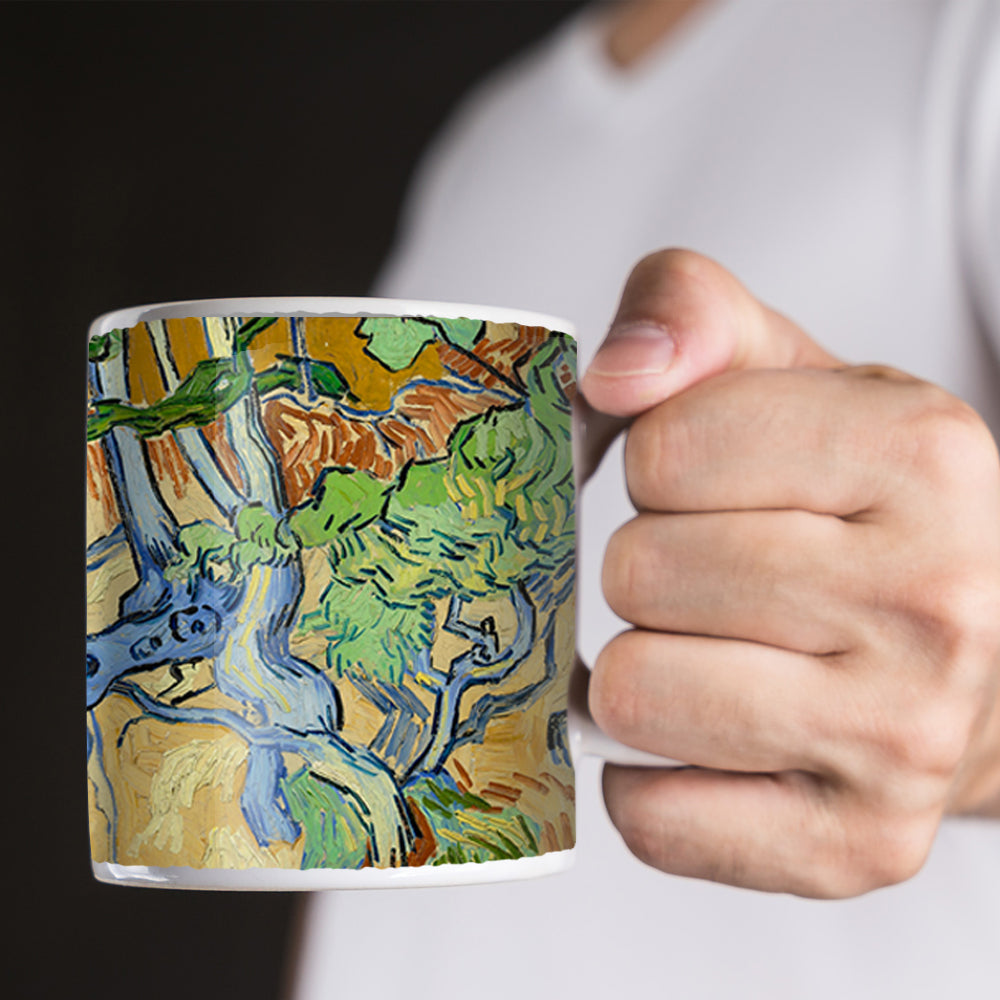 Van Gogh Tree Roots 11oz Ceramic Coffee Mug