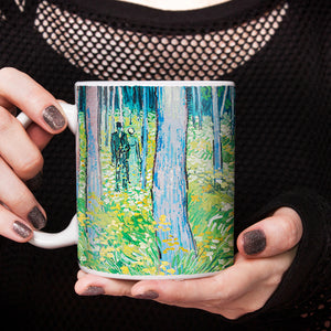 Van Gogh Undergrowth with Two Figures 11oz Ceramic Coffee Mug