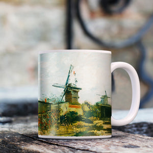 Van Gogh Windmills on Montmartre 11oz Ceramic Coffee Mug