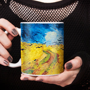 Van Gogh Wheatfield with Crows 11oz Ceramic Coffee Mug