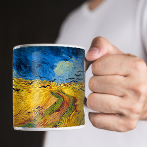Van Gogh Wheatfield with Crows 11oz Ceramic Coffee Mug