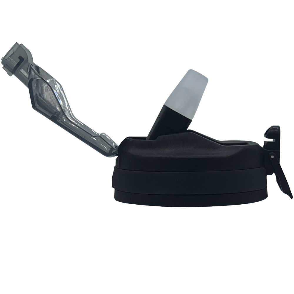 Black Flip Open Straw Lid for 32oz Tritan Water Bottles