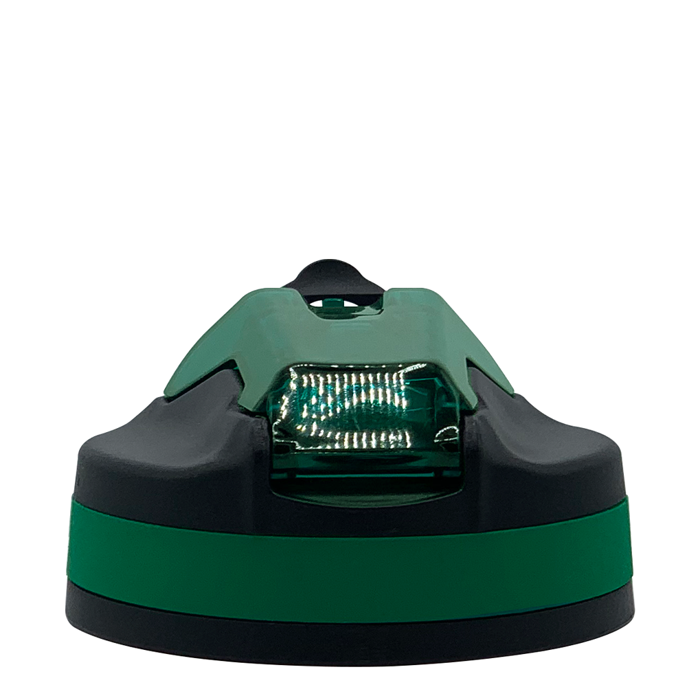 Green Flip Open Straw Lid for 32oz Tritan Water Bottles