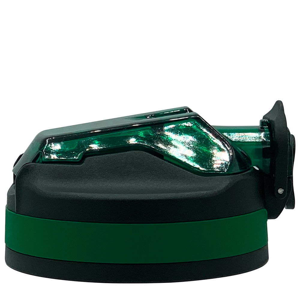 Green Flip Open Straw Lid for 32oz Tritan Water Bottles