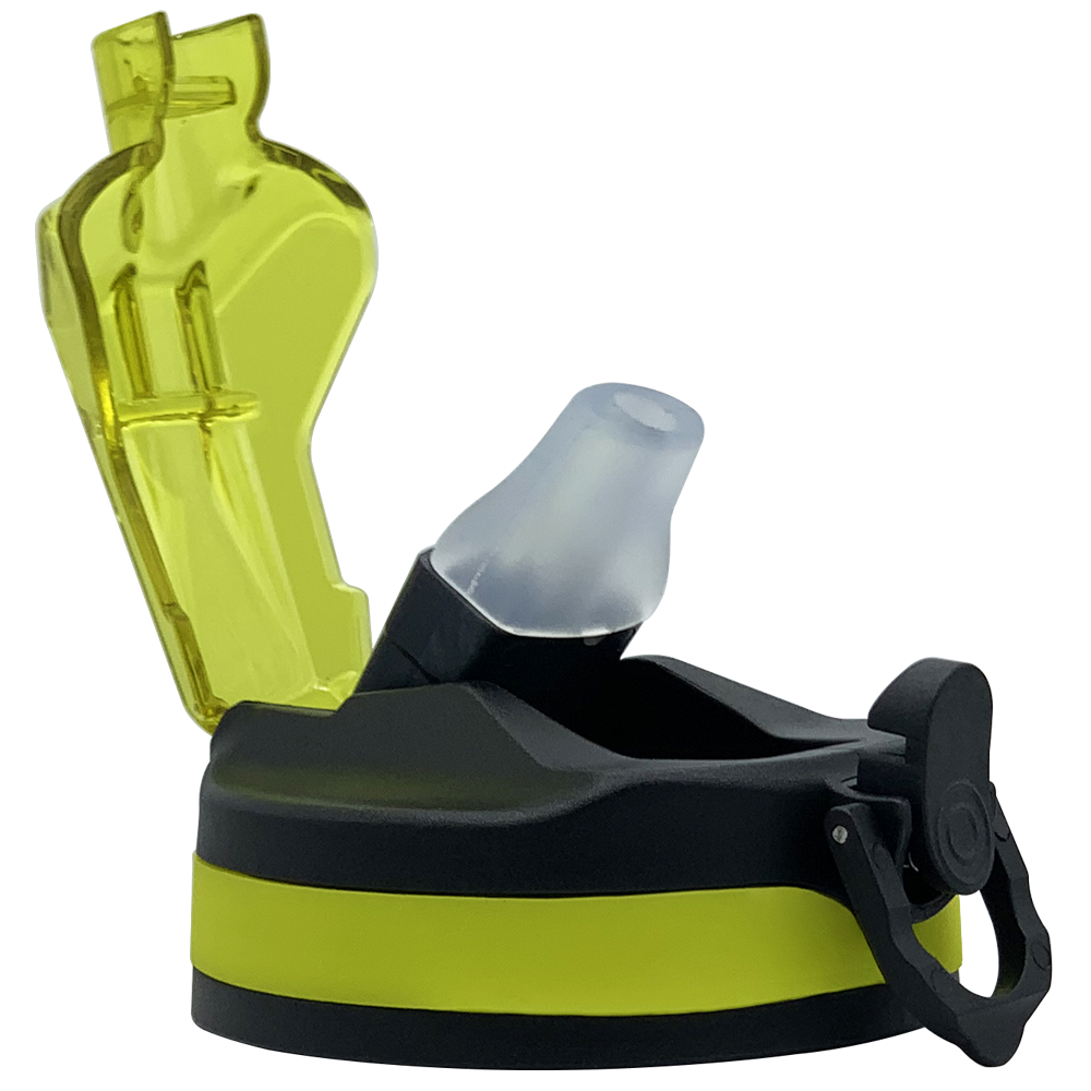 Yellow Flip Open Straw Lid for 32oz Tritan Water Bottles