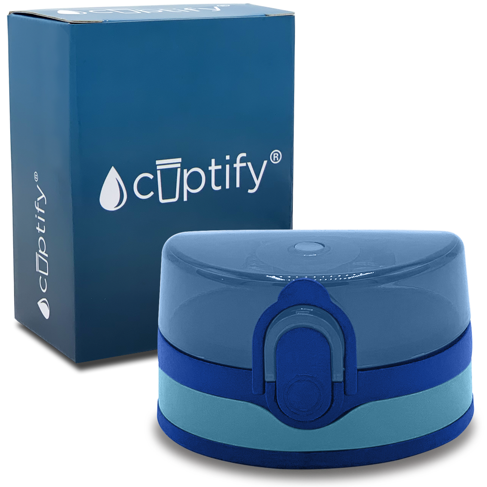 Baby Blue Flip Top Lid for 32oz Tritan Water Bottles