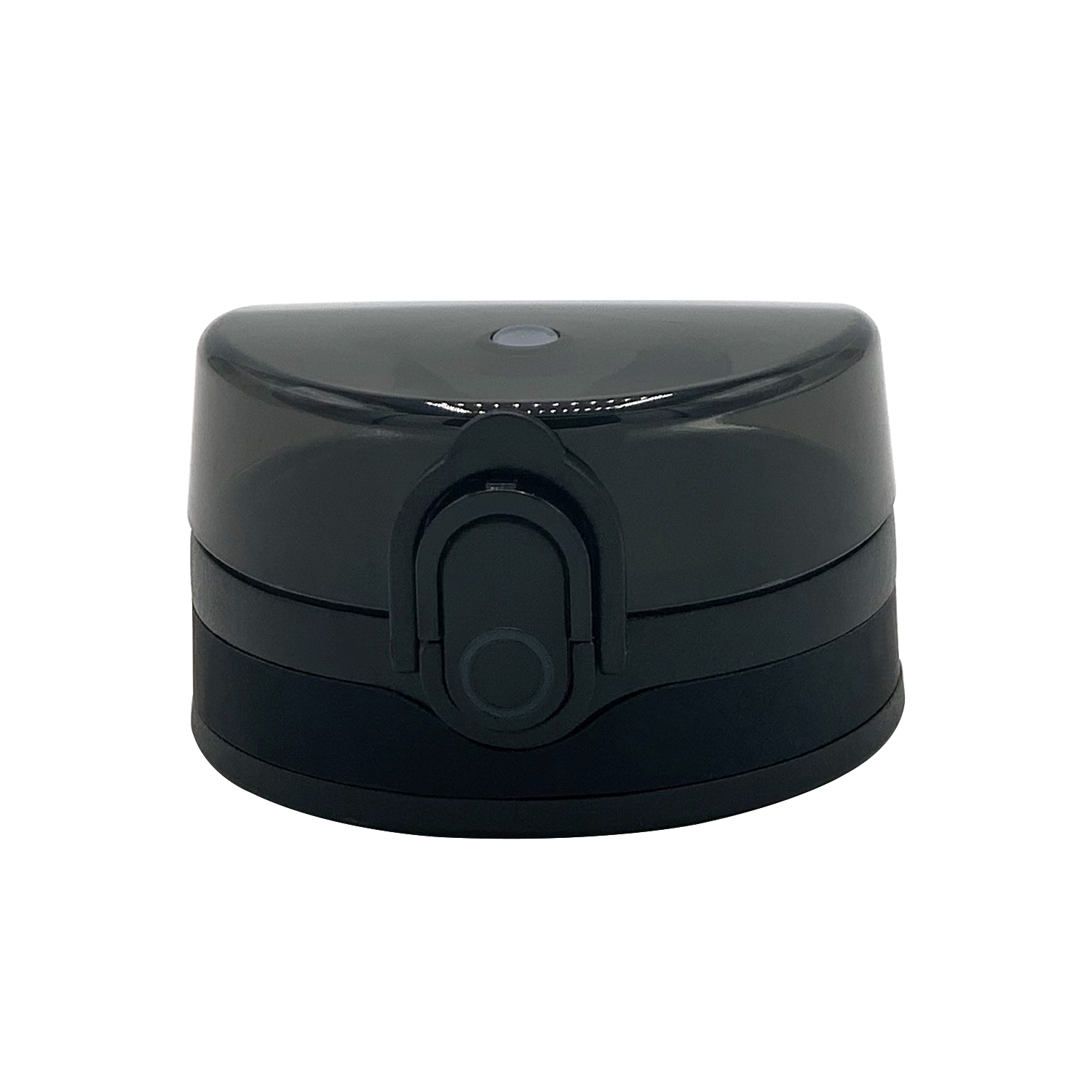 Black on Black Flip Top Lid for 50oz Tritan Water Bottles