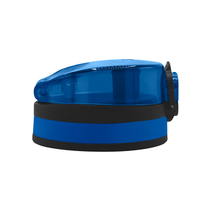 Blue with Black Flip Top Lid for 32oz Tritan Water Bottles