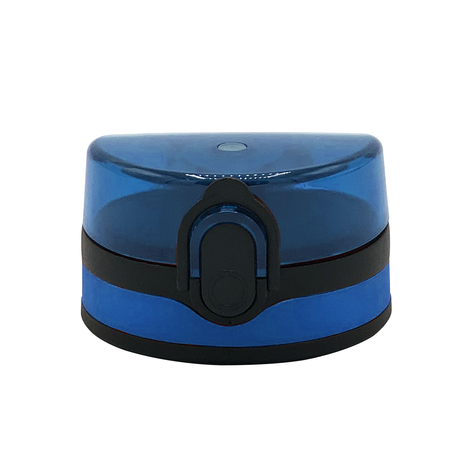 Blue with Black Flip Top Lid for 50oz Tritan Water Bottles