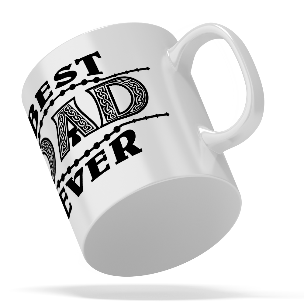 Best Dad Ever 11oz Ceramic Coffee Mug