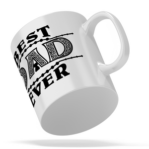 Best Dad Ever 11oz Ceramic Coffee Mug