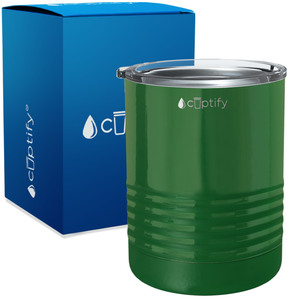 Kelly Green Gloss 10oz Lowball Tumbler
