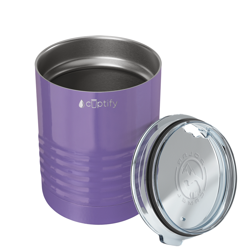 Lavender Gloss 10oz Lowball Tumbler