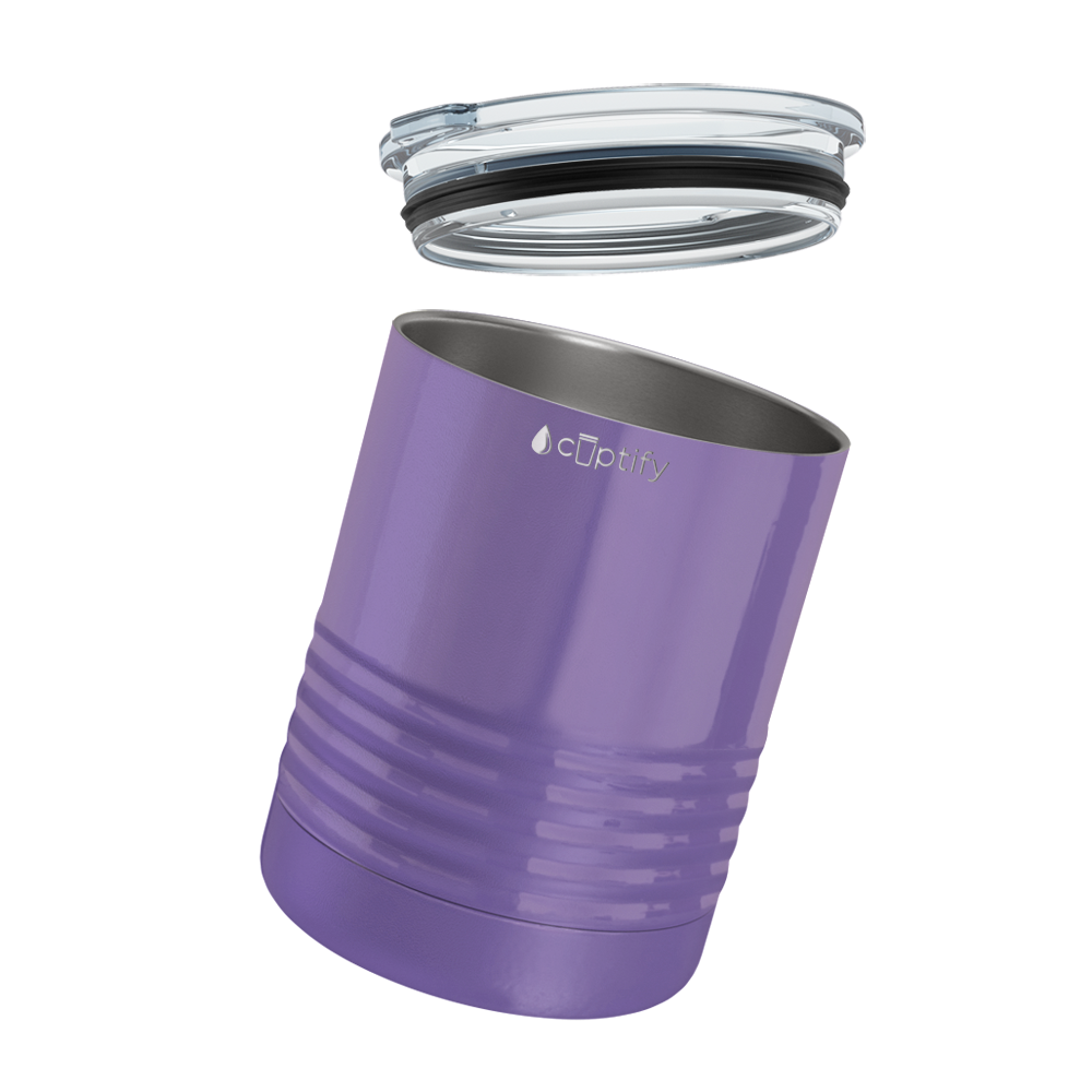 Lavender Gloss 10oz Lowball Tumbler