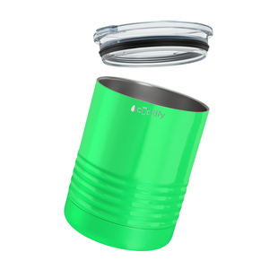 Neon Green Gloss 10oz Lowball Tumbler