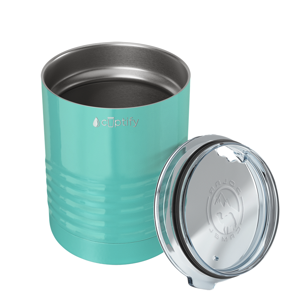 Seafoam Gloss 10oz Lowball Tumbler