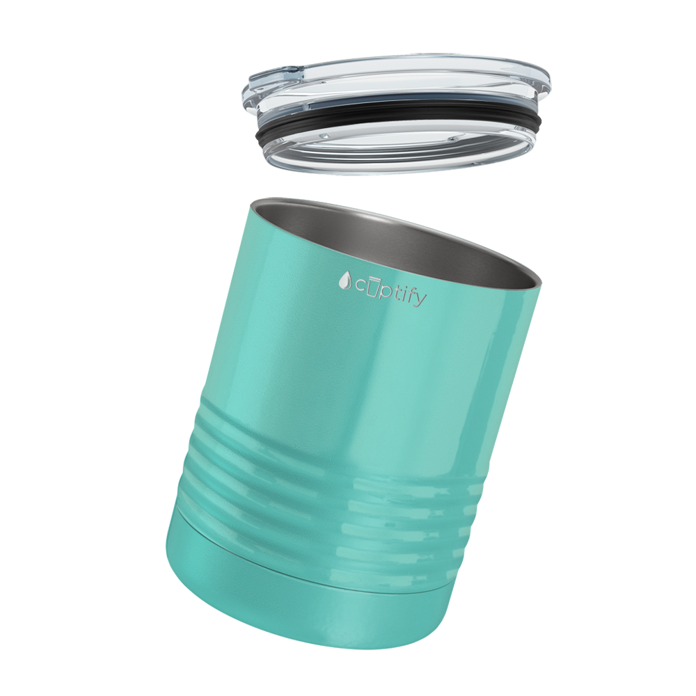 Seafoam Gloss 10oz Lowball Tumbler