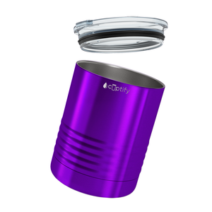 Purple Translucent 10oz Lowball Tumbler