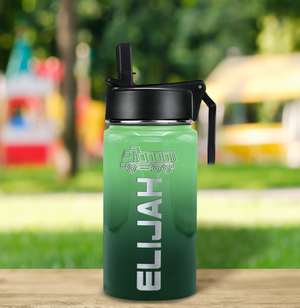 Boys Personalized Everglades Ombre 12oz Wide Mouth Water Bottle