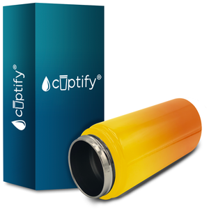 Cuptify Boys Personalized Laser Engraved on Sunrise Ombre 12 oz Bottle