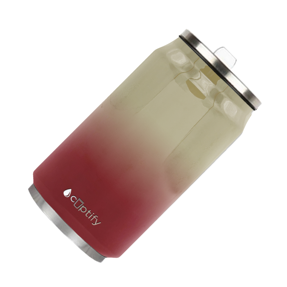 Florida Ombre 12oz Cola Can Bottle