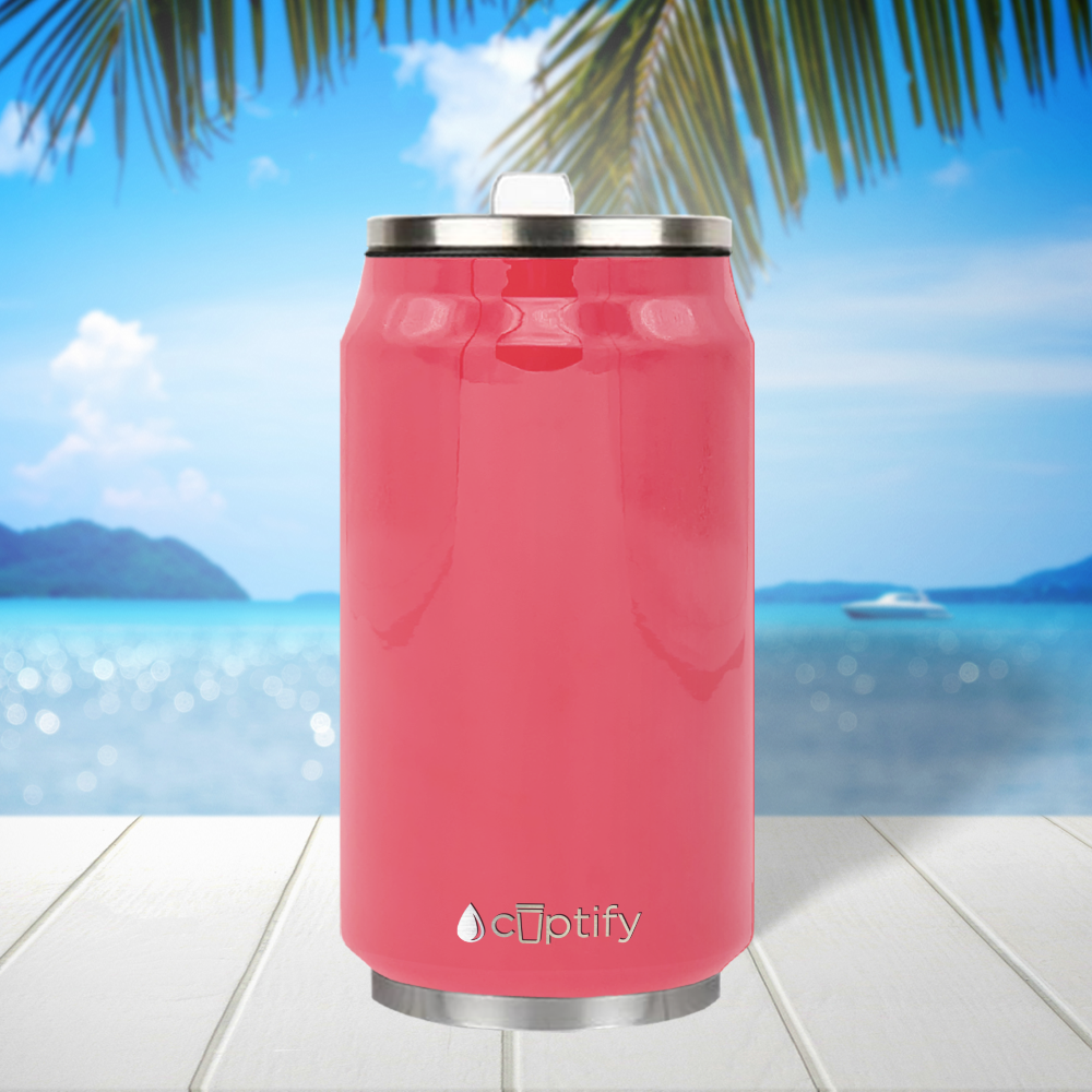 Guava Gloss 12oz Cola Can Bottle