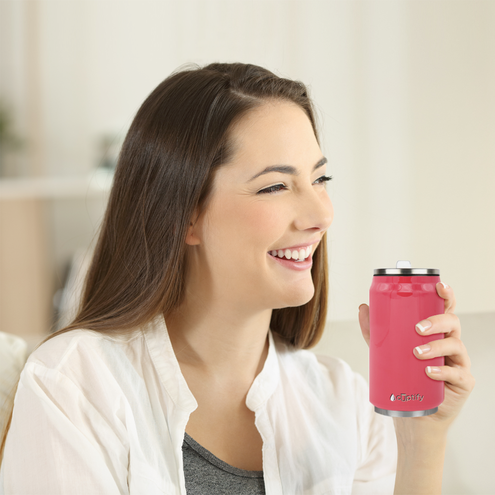 Guava Gloss 12oz Cola Can Bottle