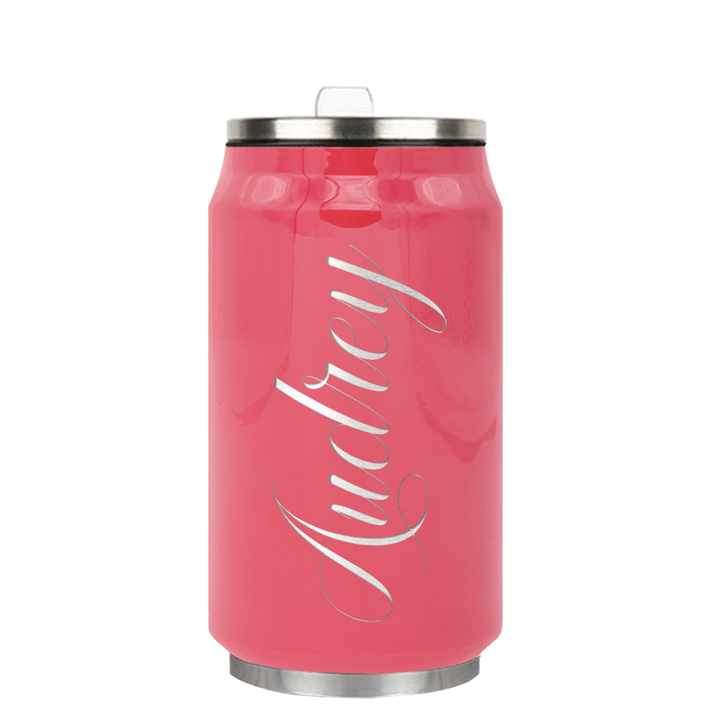 Cuptify Personalized on Guava Gloss 12 oz Cola Can Bottle