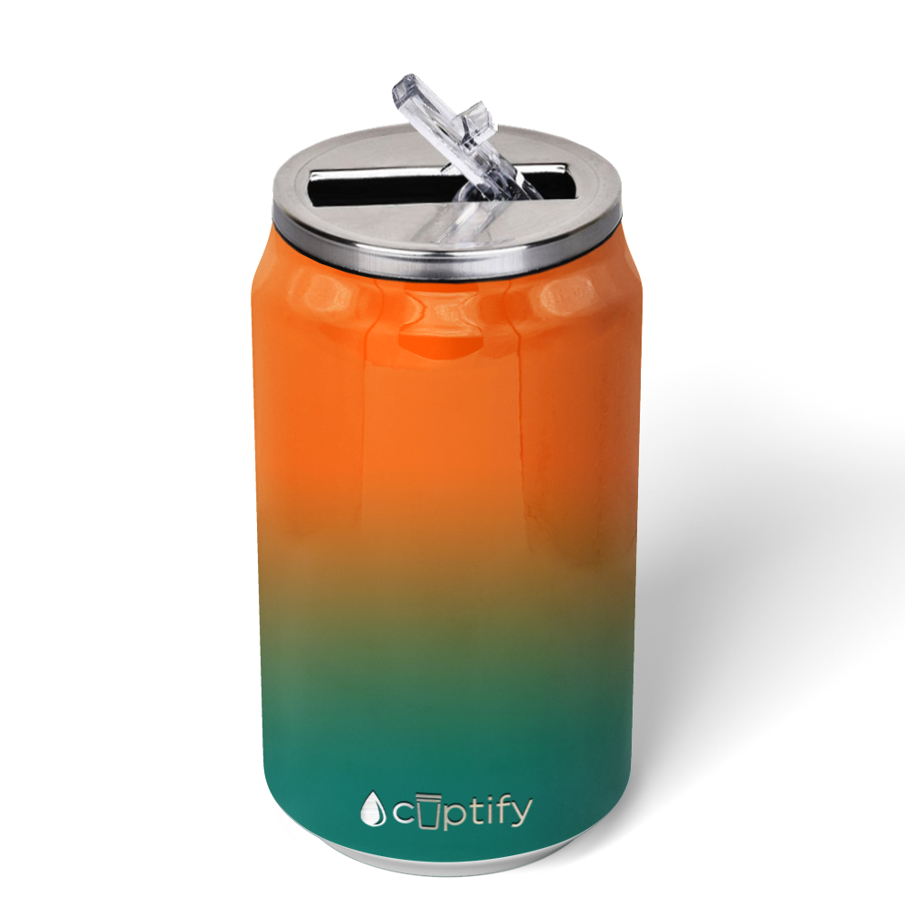 Miami Ombre 12oz Cola Can Bottle