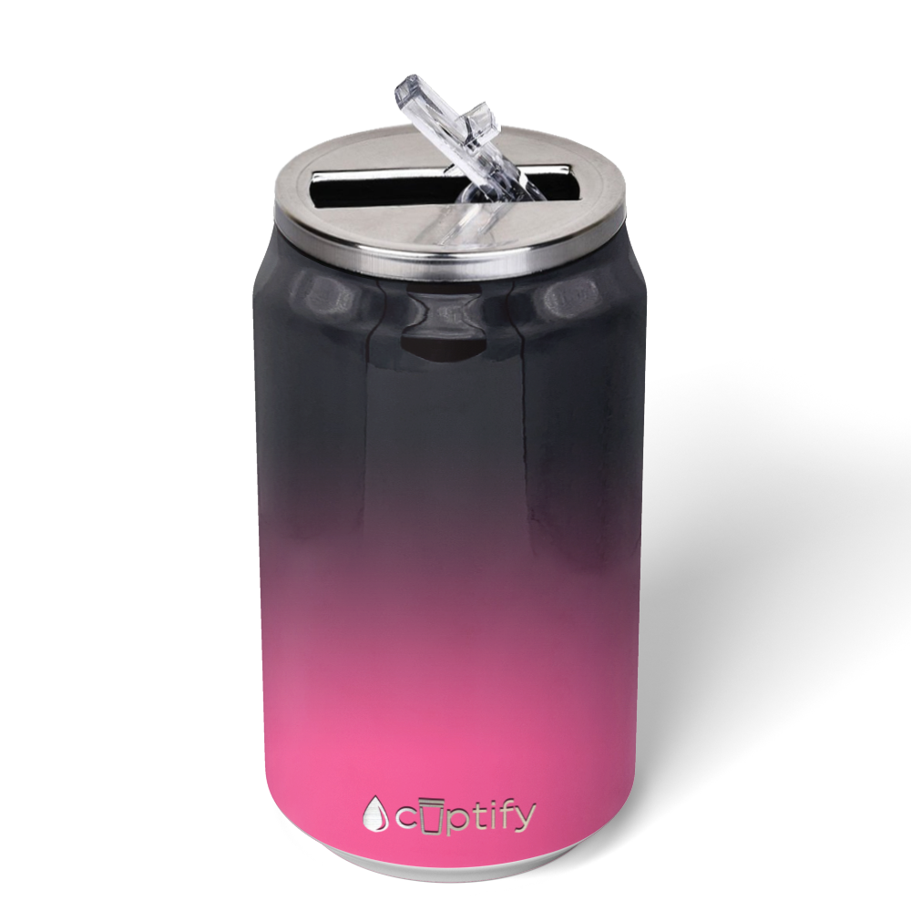 Panther Ombre 12oz Cola Can Bottle