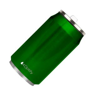 Green Translucent 12oz Cola Can Bottle