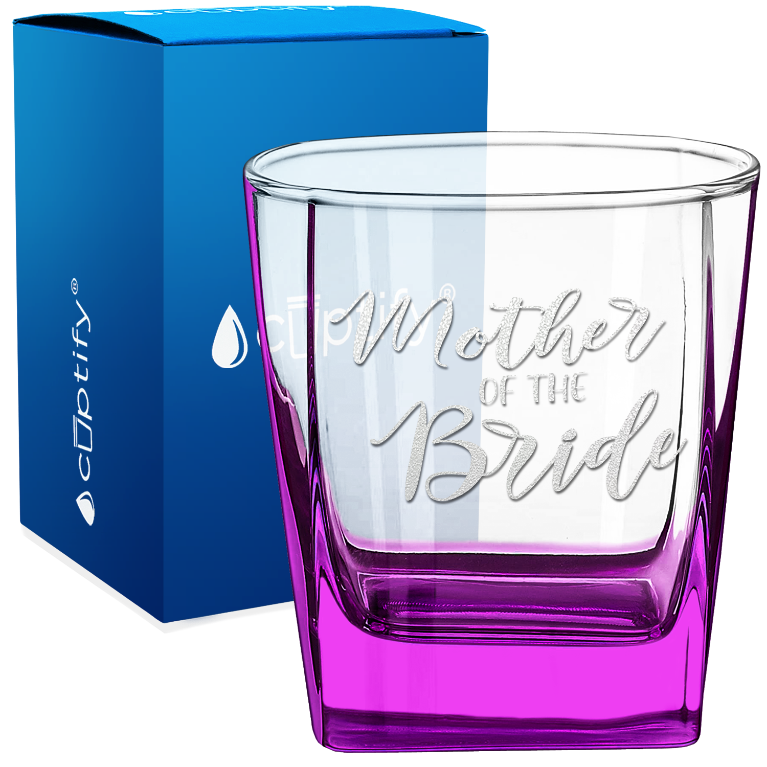 Mother of the Bride 12oz Double Old Fashioned Glass