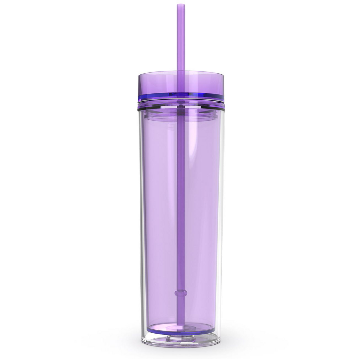 Cuptify 16 oz Acrylic Skinny Tumbler - Lavender
