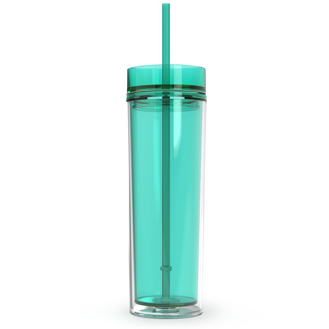 Cuptify 16 oz Acrylic Skinny Tumbler - Mint