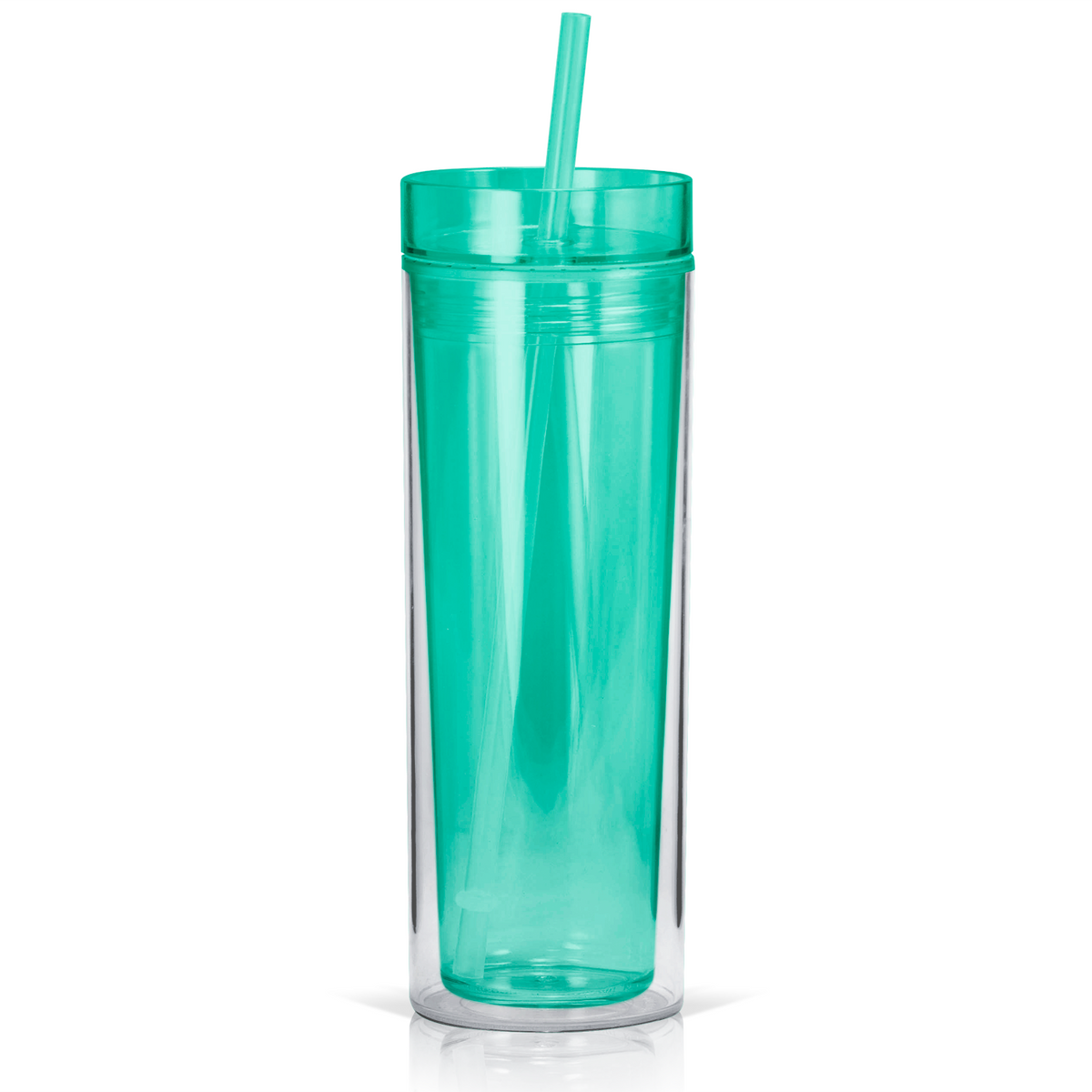 Cuptify 16 oz Acrylic Skinny Tumbler - Mint